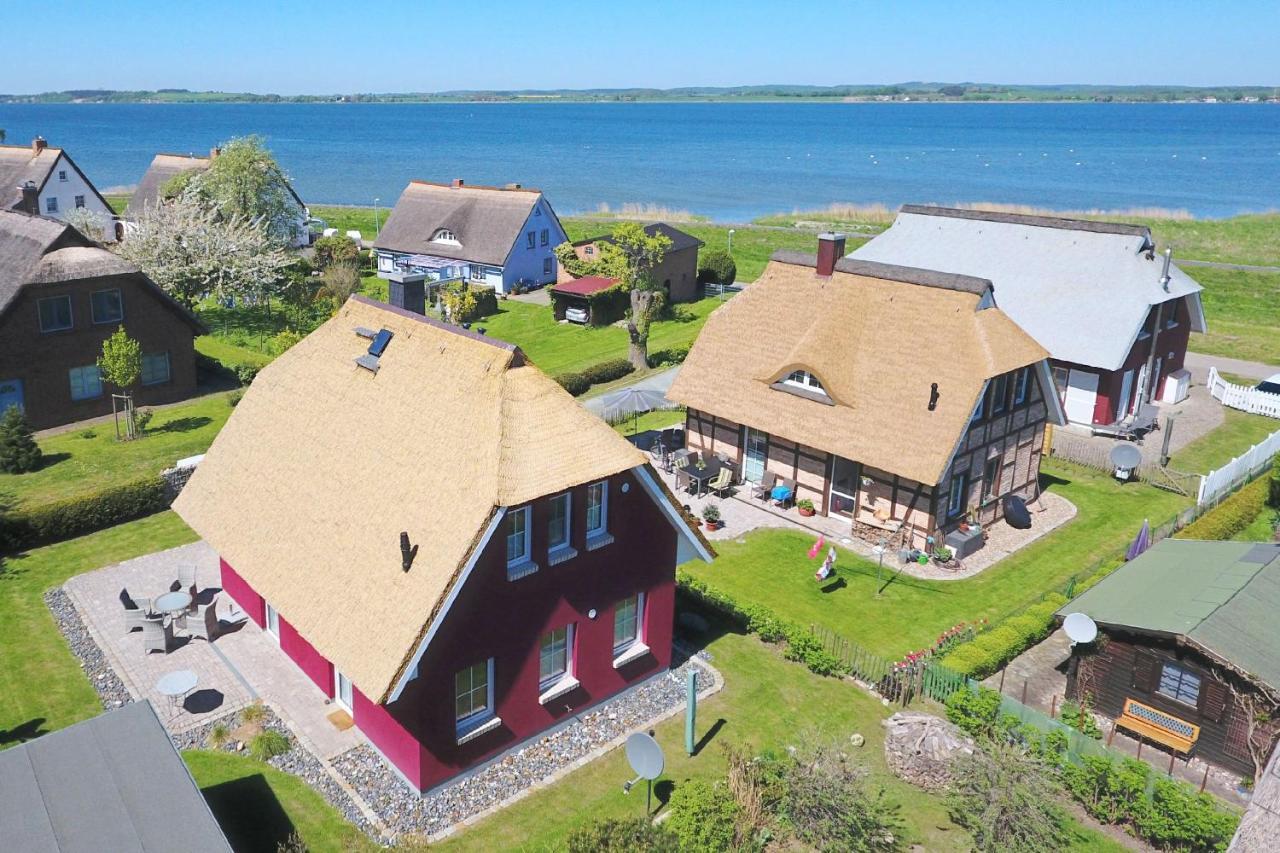 Ferienhaus Falke Haus - Terrasse, Garten, Meerblick Gager Eksteriør bilde